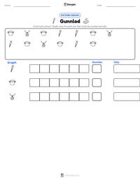 Gunnlod printable worksheet preview
