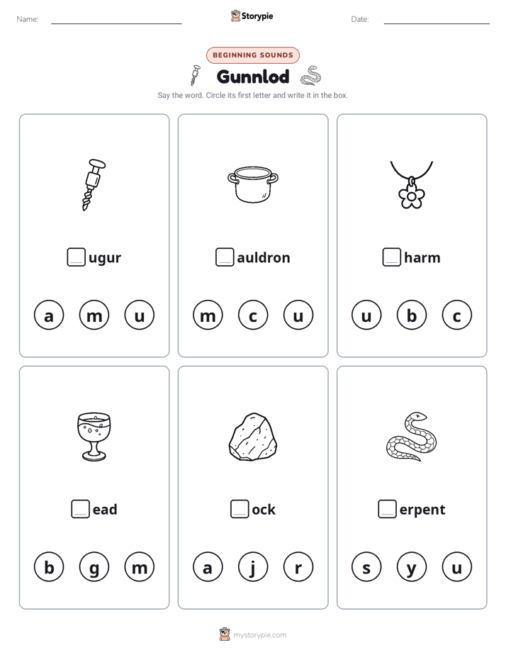 Beginning Sounds