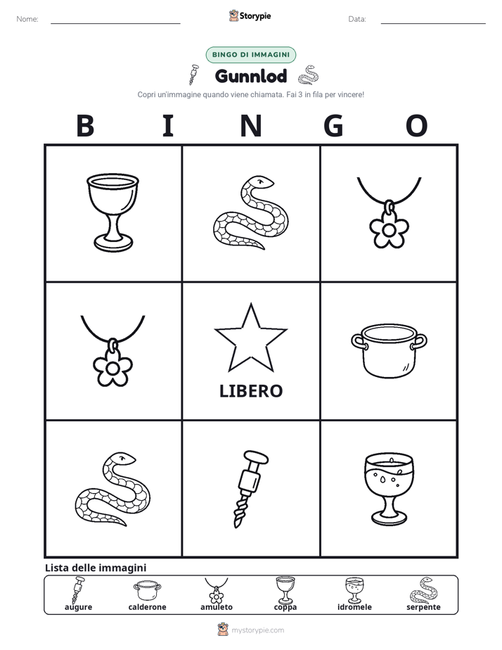 Bingo delle Immagini
