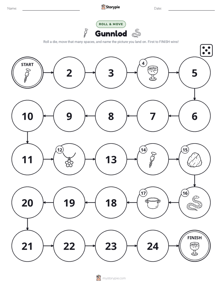 Roll & Move Game