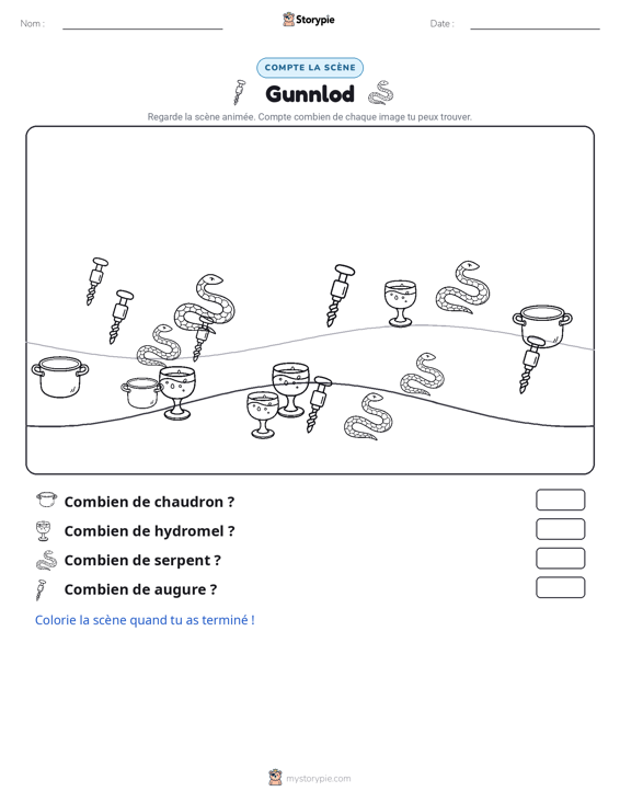 Scène de Comptage