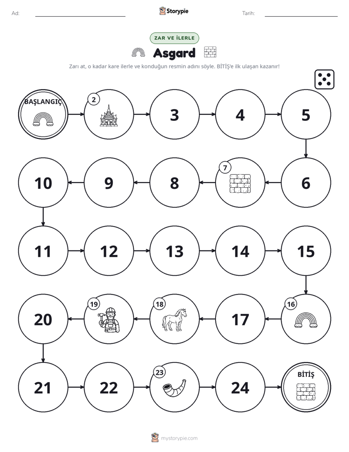 Yuvarla & Hareket Et Oyunu