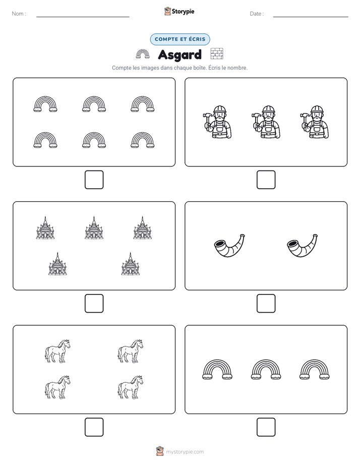 Compter & Écrire