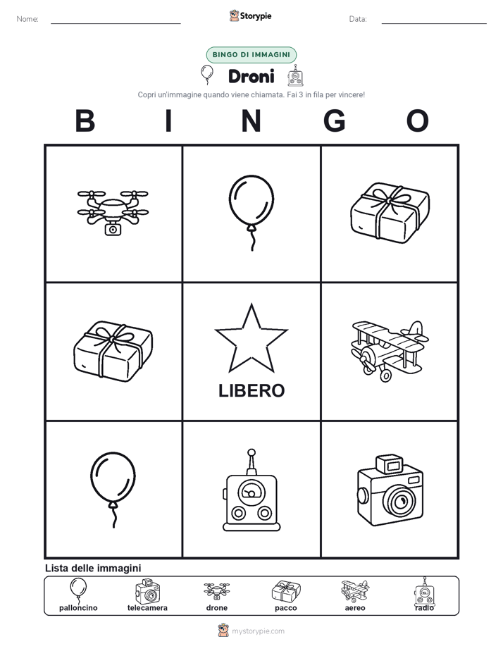 Bingo delle Immagini
