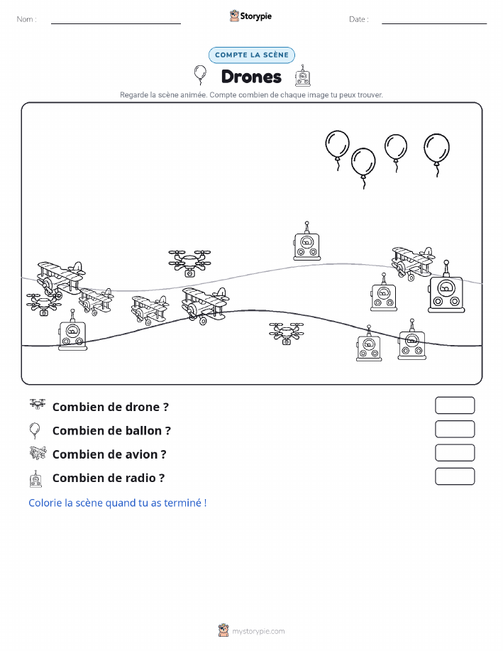 Scène de Comptage