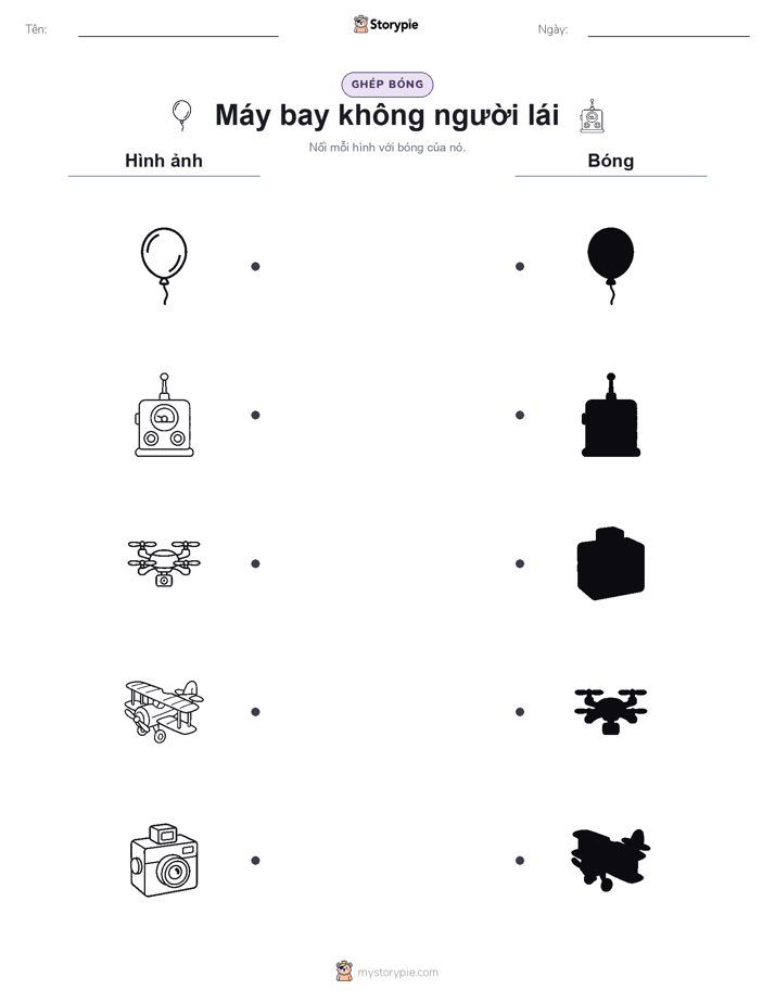 Ghép Hình Bóng