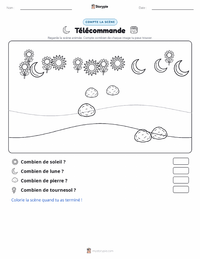 Aperçu de la feuille de travail imprimable Cercle