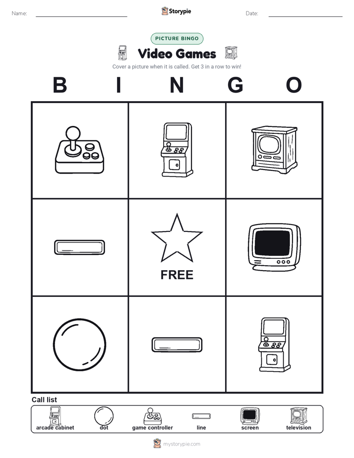 Picture Bingo