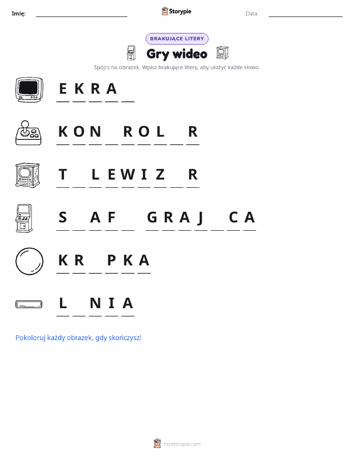 Brakujące Litery