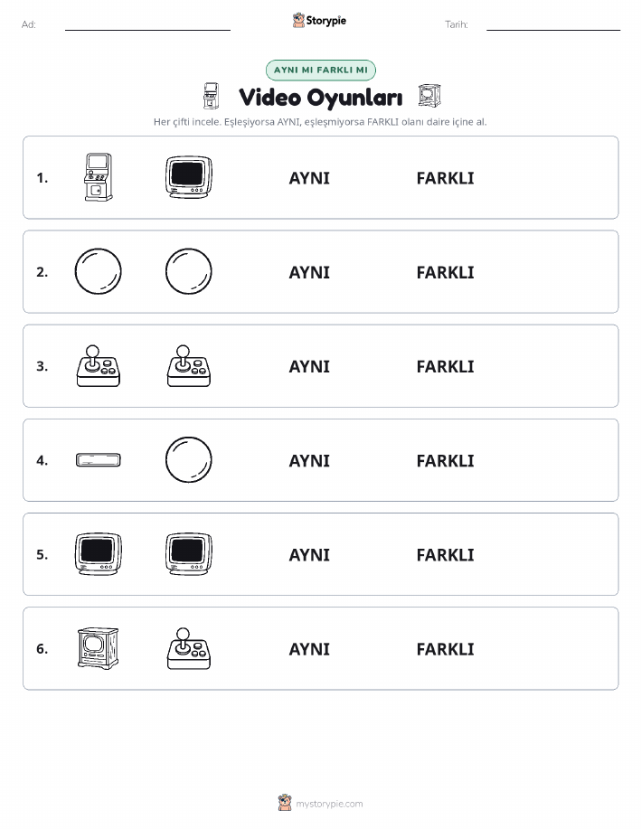 Aynı mı Farklı mı