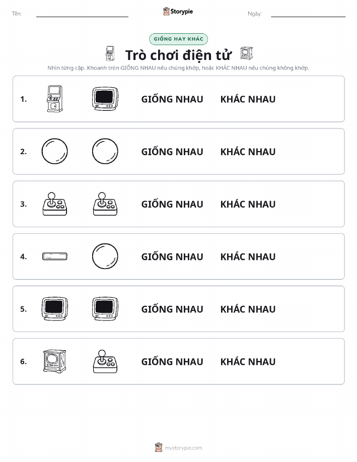 Giống Hay Khác