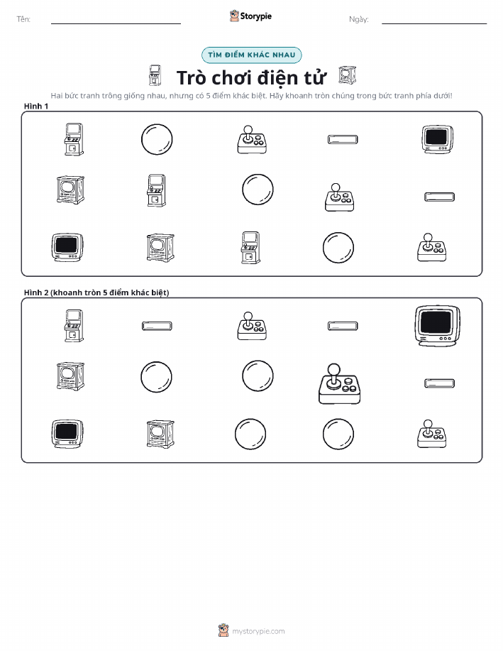 Tìm Sự Khác Biệt
