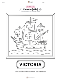 Victoria (ship) printable worksheet preview