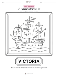 Anteprima della scheda stampabile di Victoria (nave)