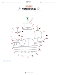 Victoria (ship) printable worksheet preview