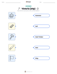 Victoria (ship) printable worksheet preview