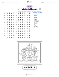 Prabaca lembar kerja cetak Victoria (kapal)