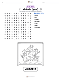 Victoria (gemi) yazdırılabilir çalışma sayfası önizlemesi