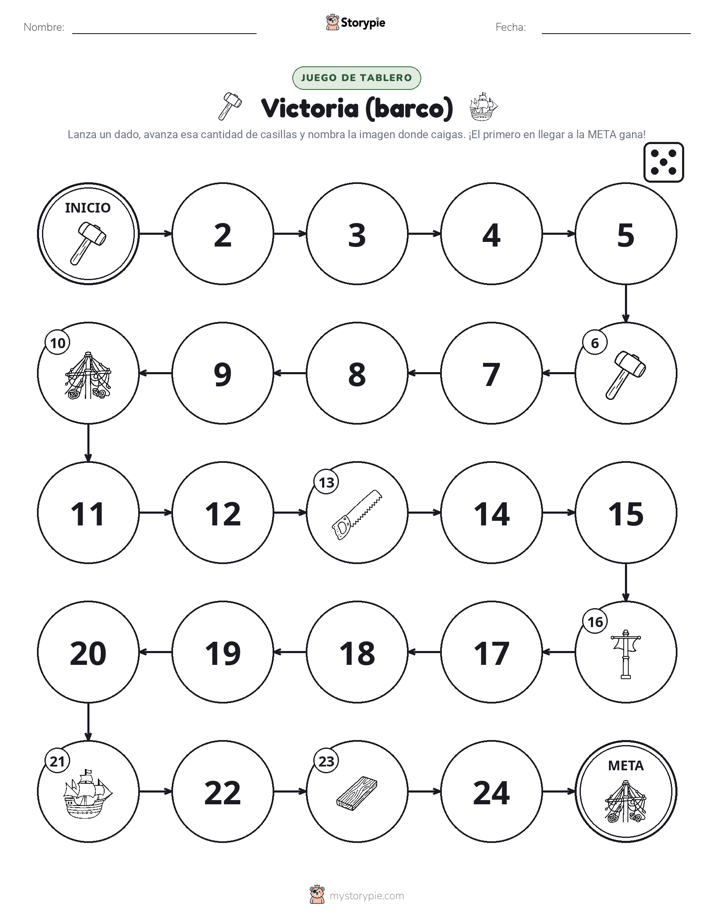 Juego de Rueda y Avanza