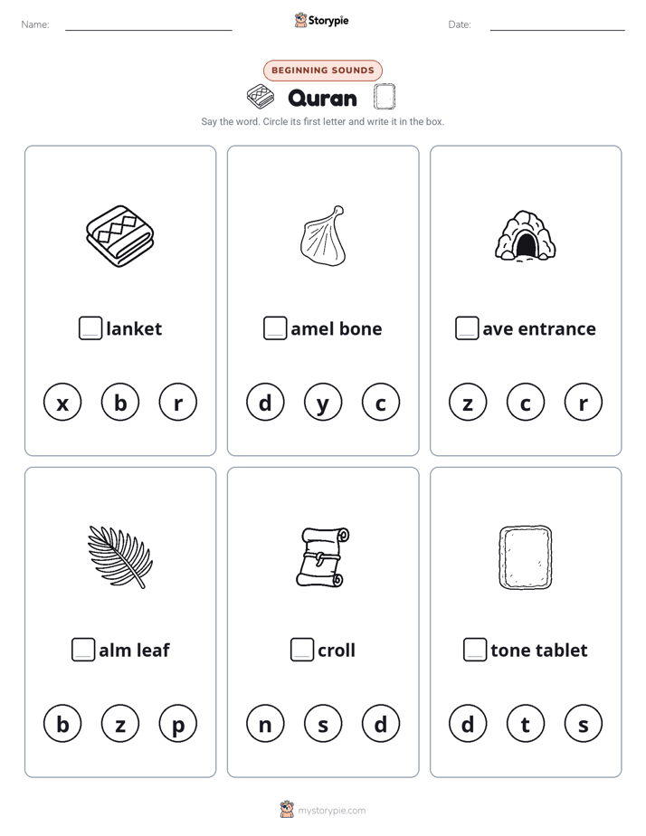Beginning Sounds