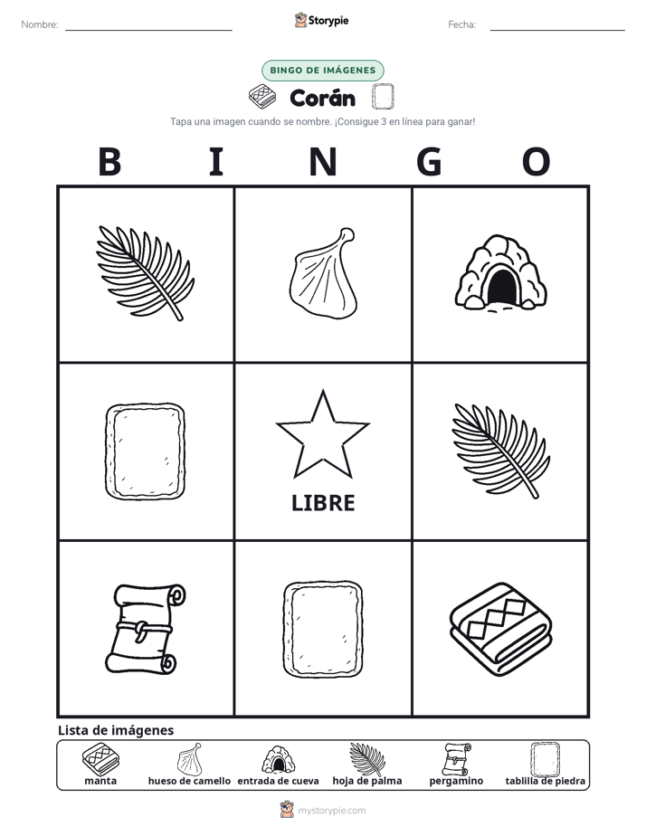 Bingo de Imágenes