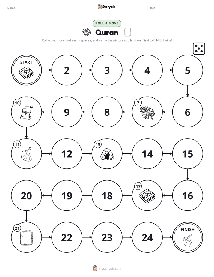 Roll & Move Game