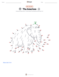 The Americas printable worksheet preview