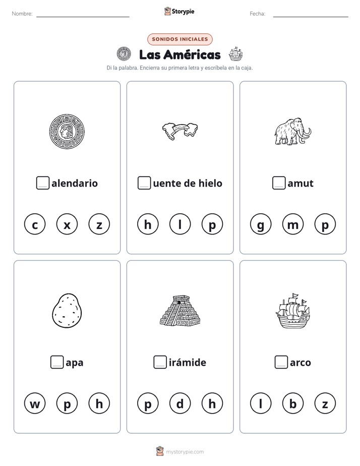 Sonidos Iniciales