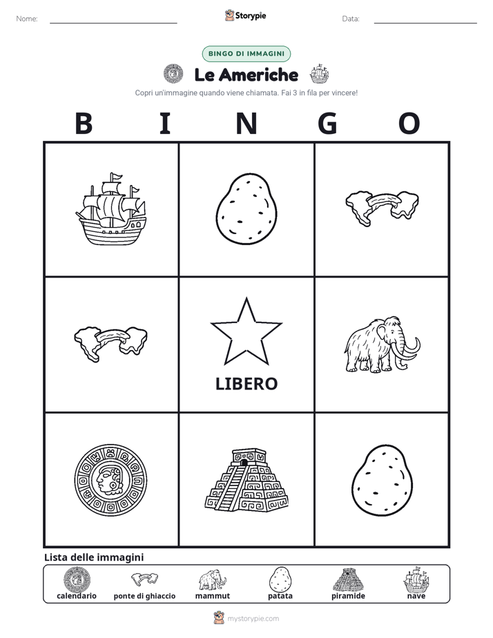 Bingo delle Immagini