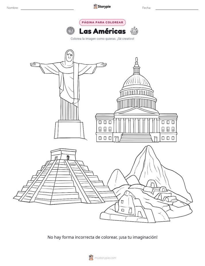 Página para Colorear