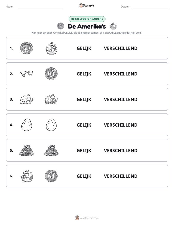 Zelfde of Verschillend