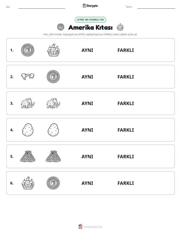 Aynı mı Farklı mı