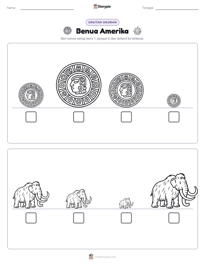 Urutan Ukuran