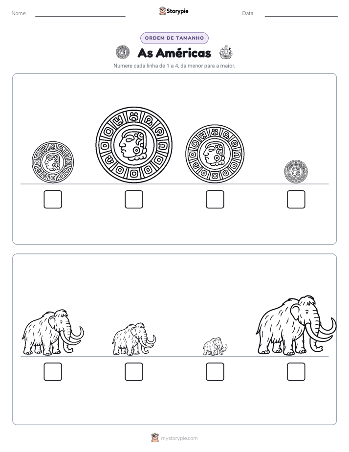 Ordem de Tamanho