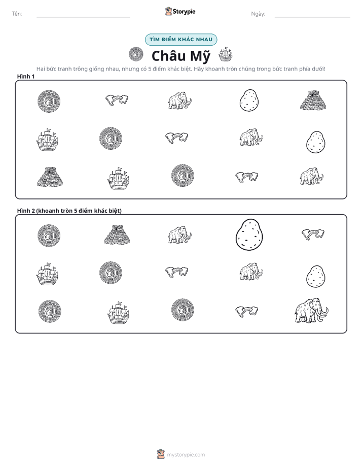 Tìm Sự Khác Biệt