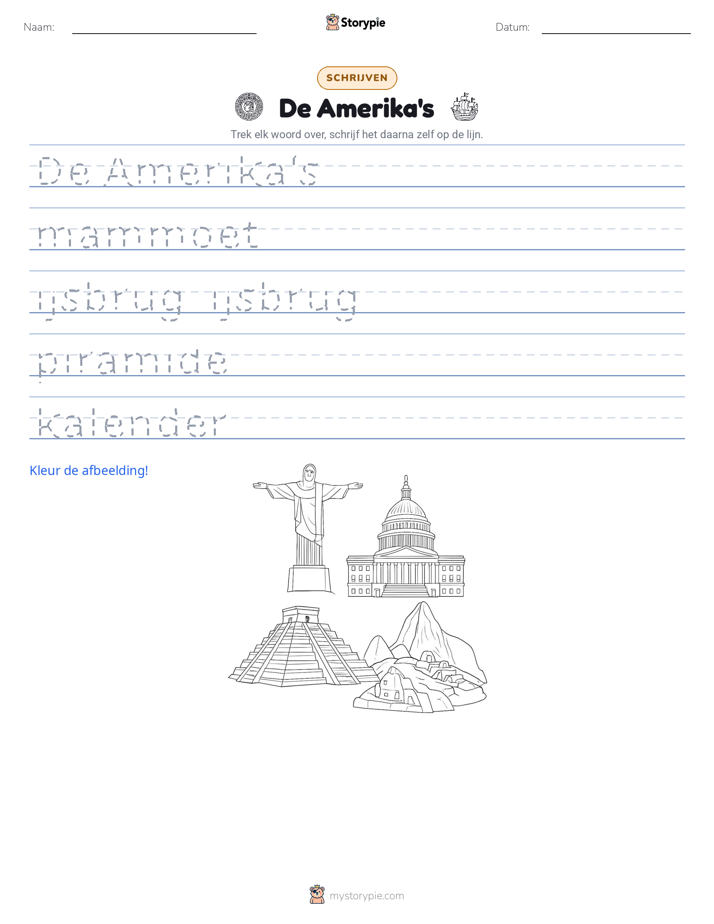 Schrijf Oefening