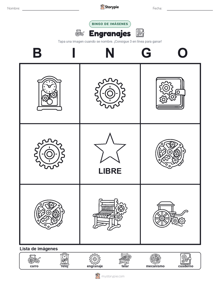 Bingo de Imágenes