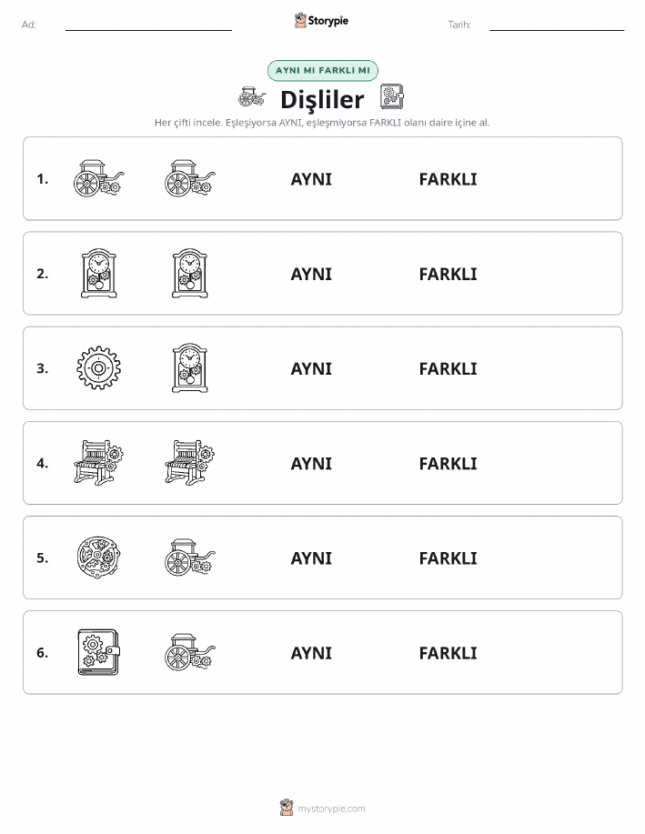 Aynı mı Farklı mı