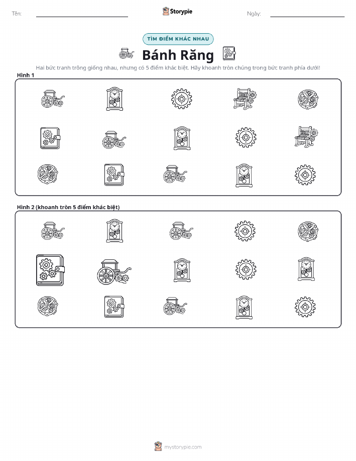 Tìm Sự Khác Biệt