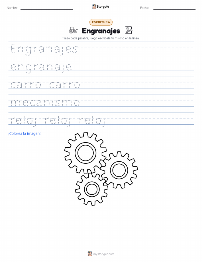 Práctica de Escritura