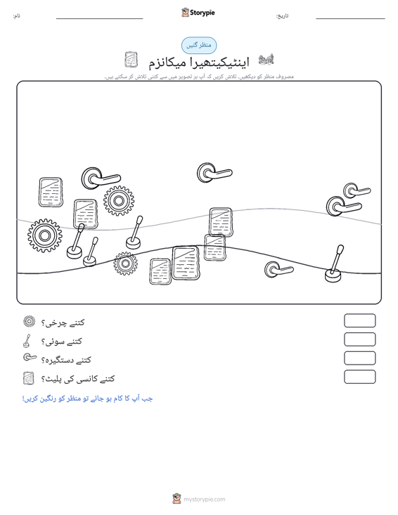 گنتی کا منظر