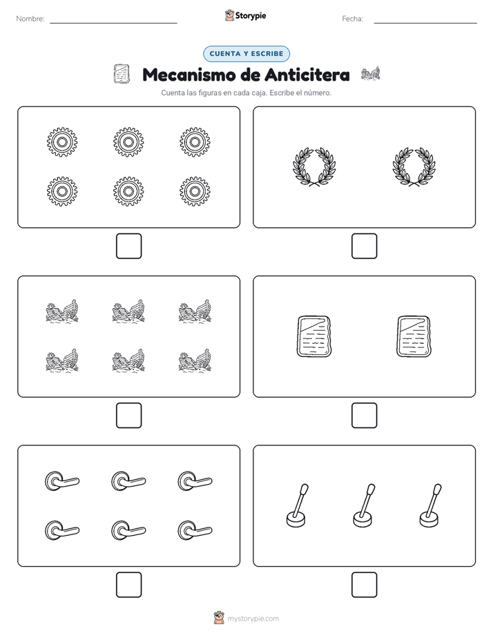 Cuenta y Escribe