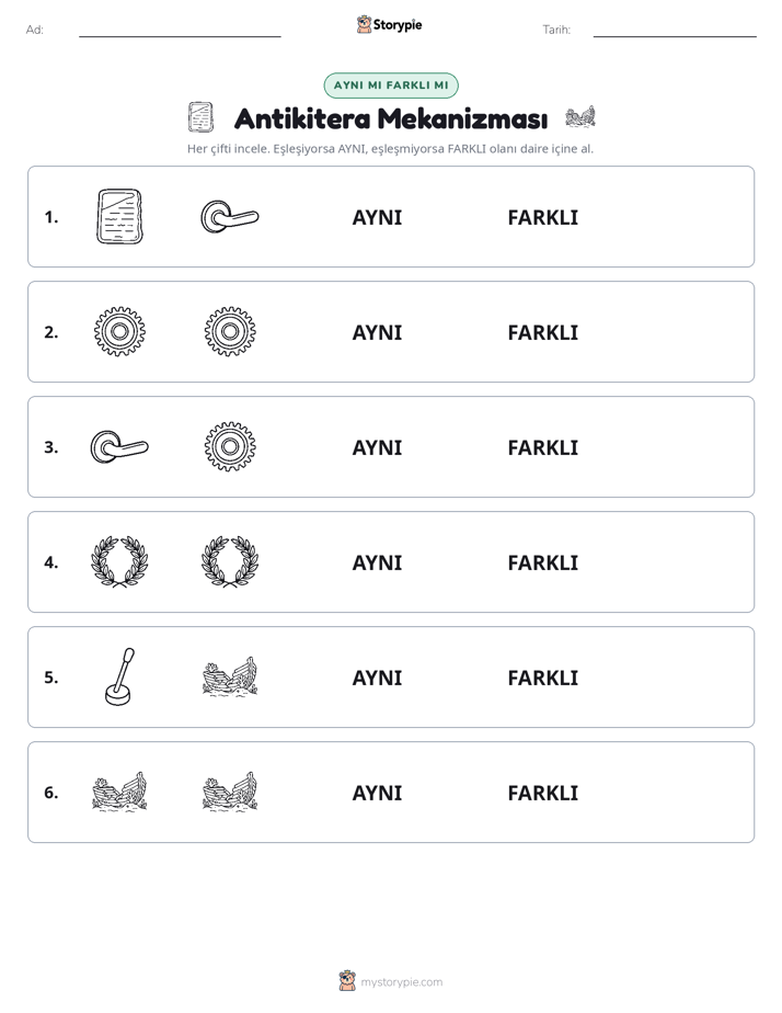 Aynı mı Farklı mı