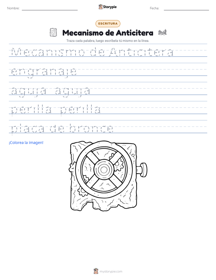 Práctica de Escritura