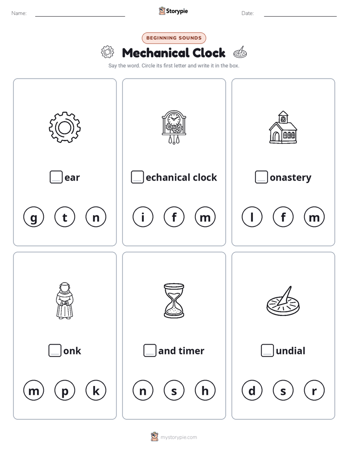 Beginning Sounds
