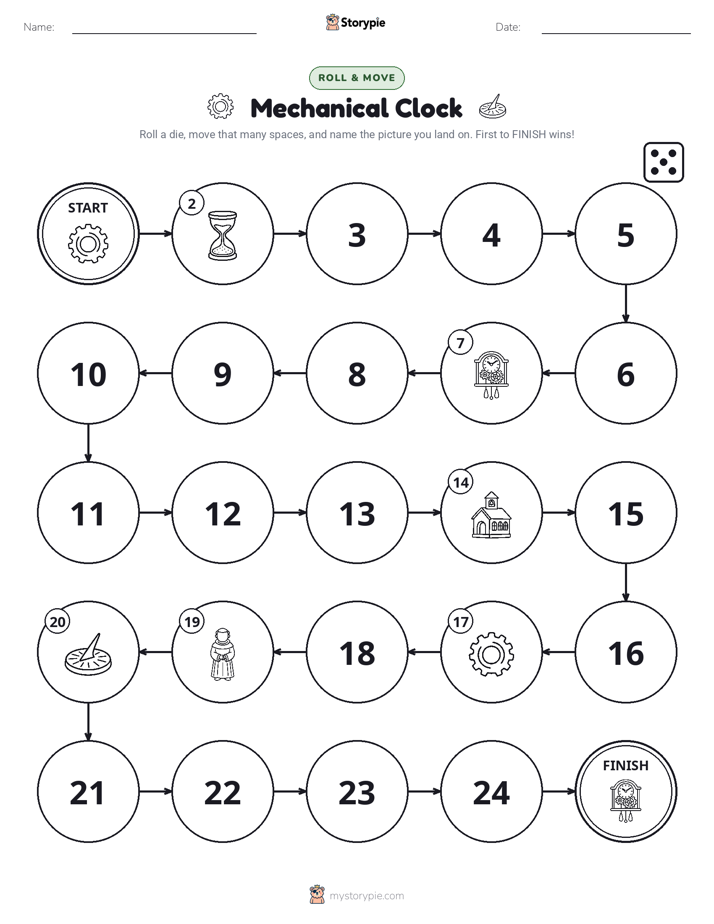 Roll & Move Game