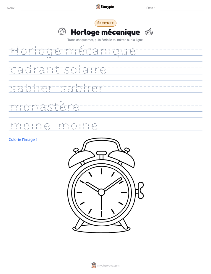 Pratique d'écriture