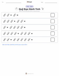 Xem trước tài liệu in sẵn Quỹ đạo hành tinh