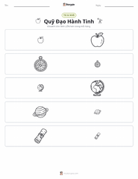Xem trước tài liệu in sẵn Quỹ đạo hành tinh