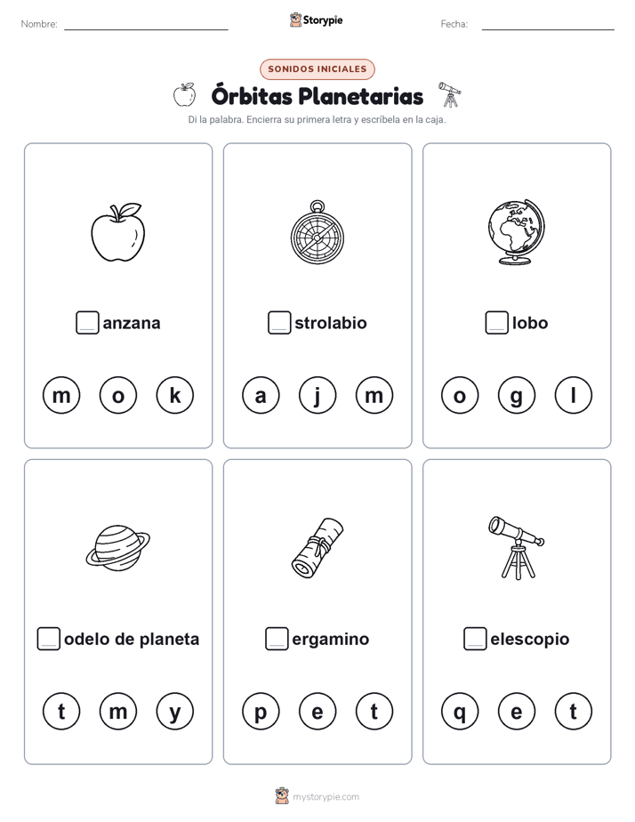 Sonidos Iniciales